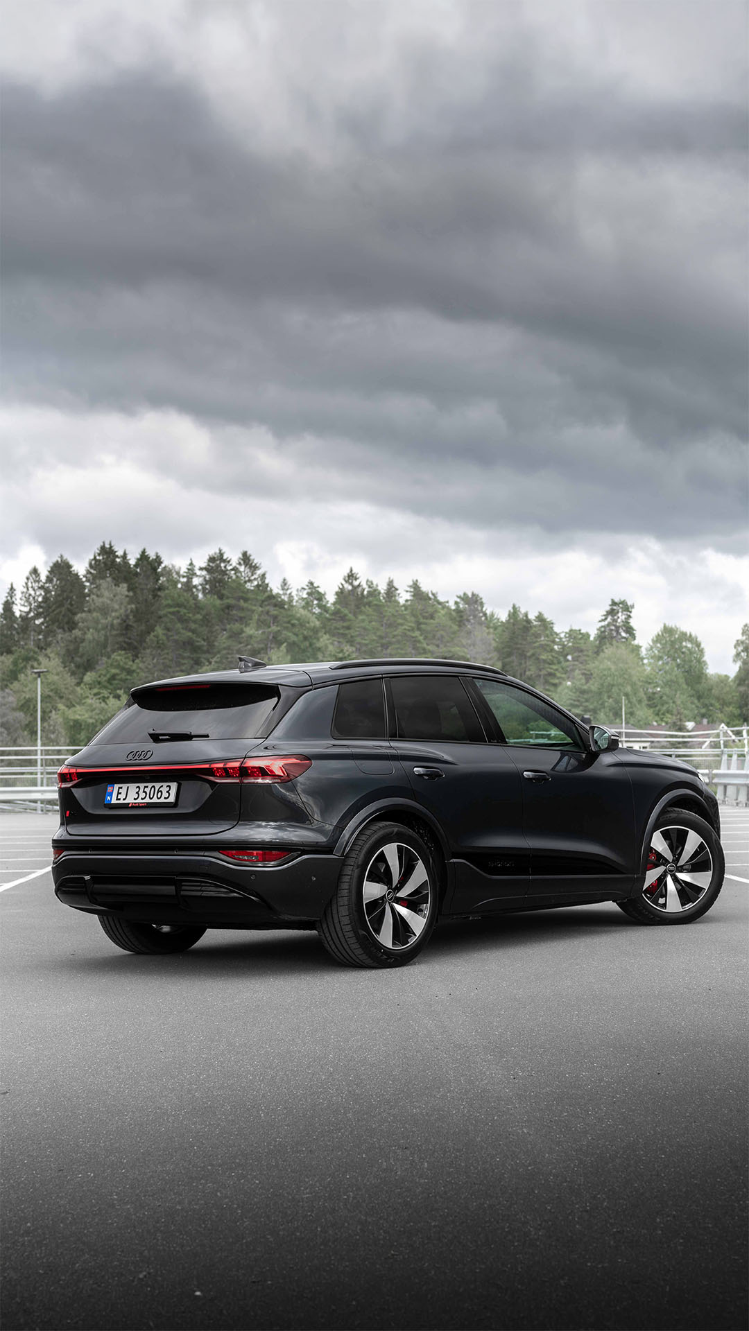 Audi Q6 e-tron i vårstemning