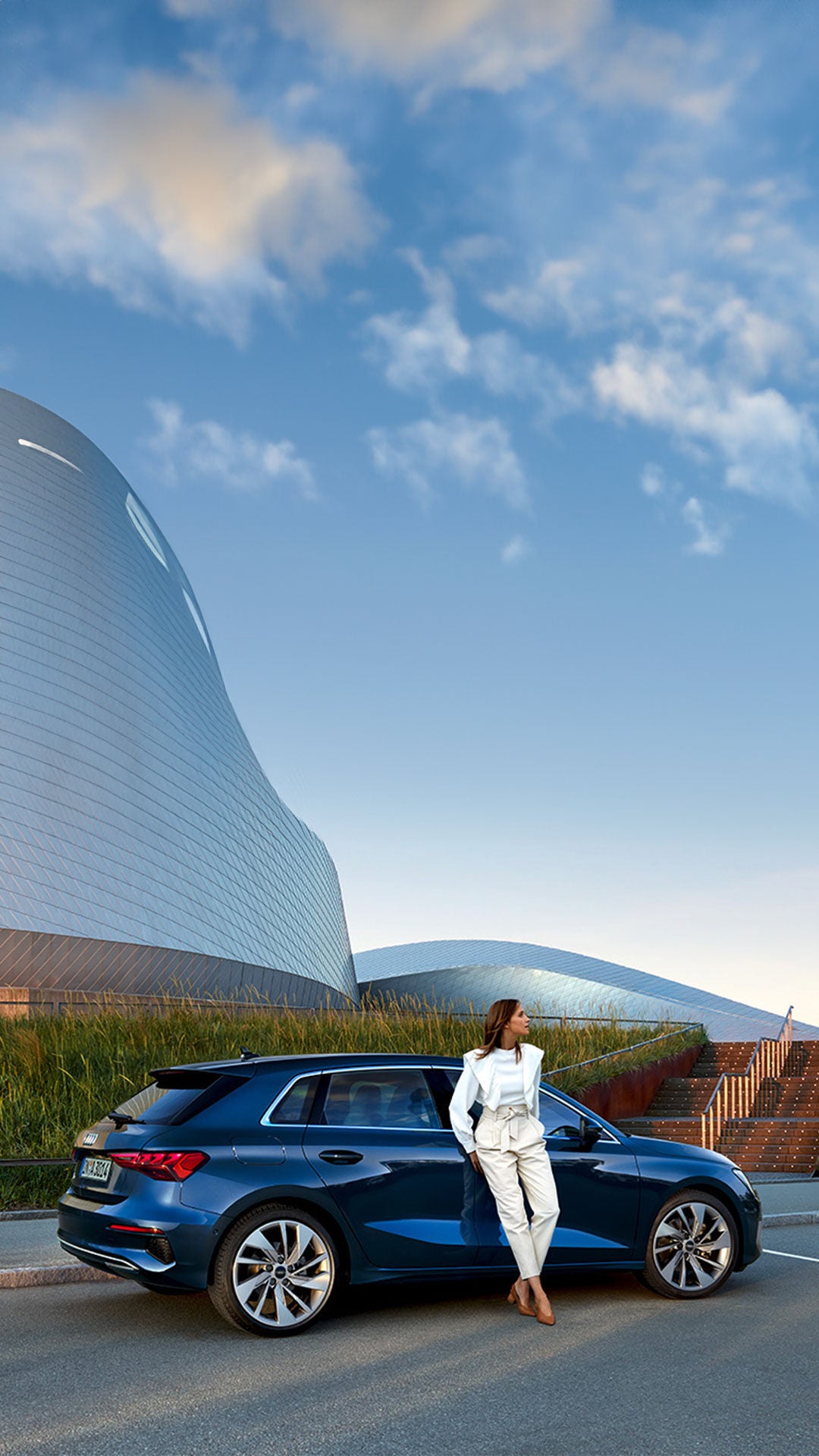 Foto de un Audi Sportback, un coche deportivo de Audi. 