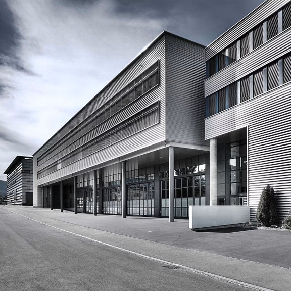 En bild på anläggningen i Hinwil, Schweiz där Audi utvecklar chassit för den kommande F1-bilen tillsammans med Sauber.