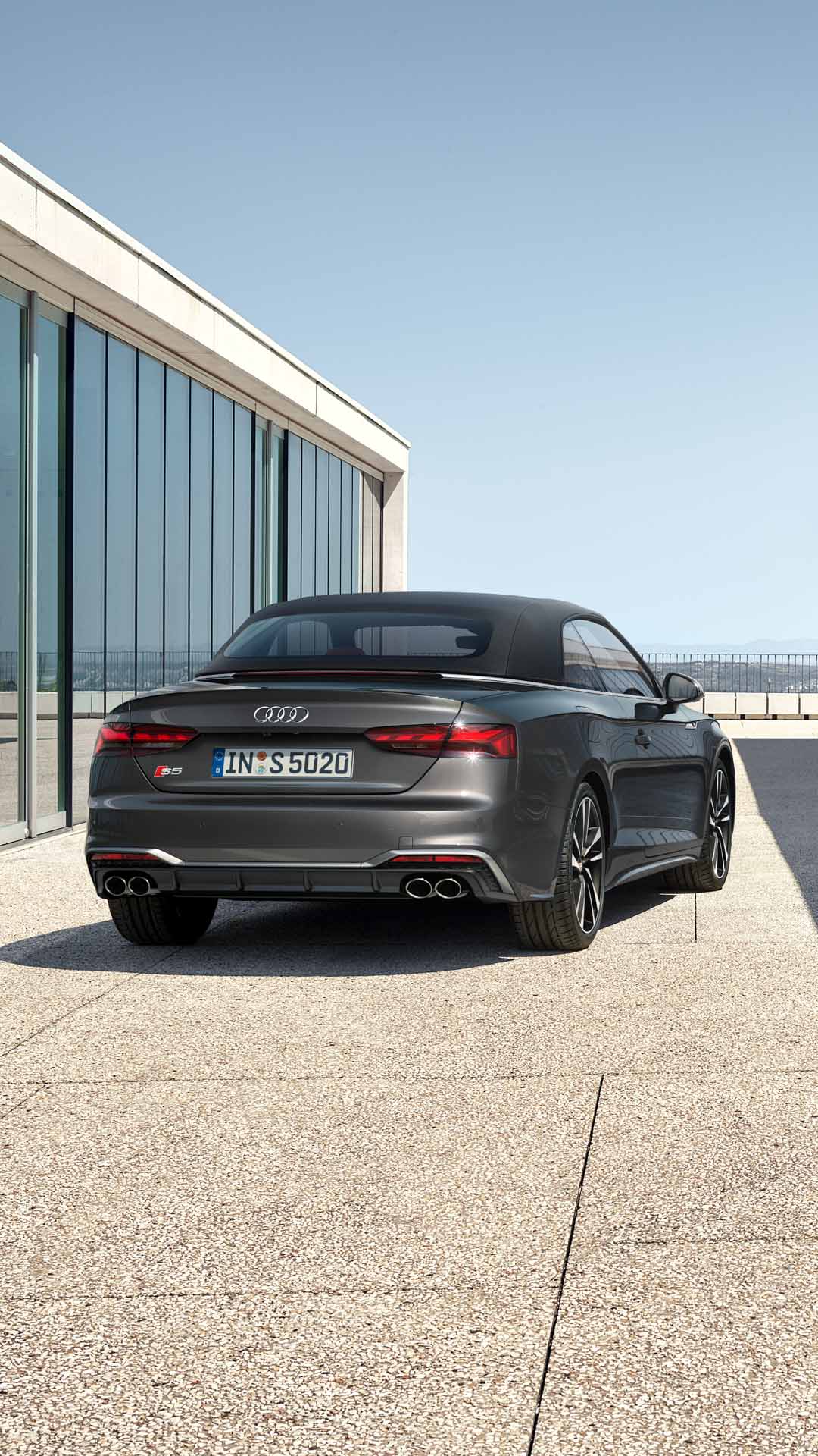 S5 Cabriolet rear view