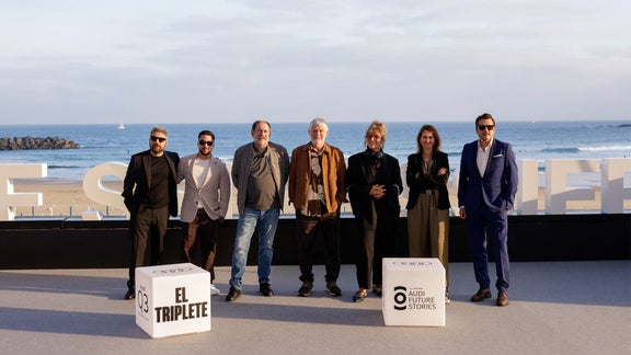 Presentación del corto ganador de la edición de 2026 de Audi Future stories, El Triplete. 