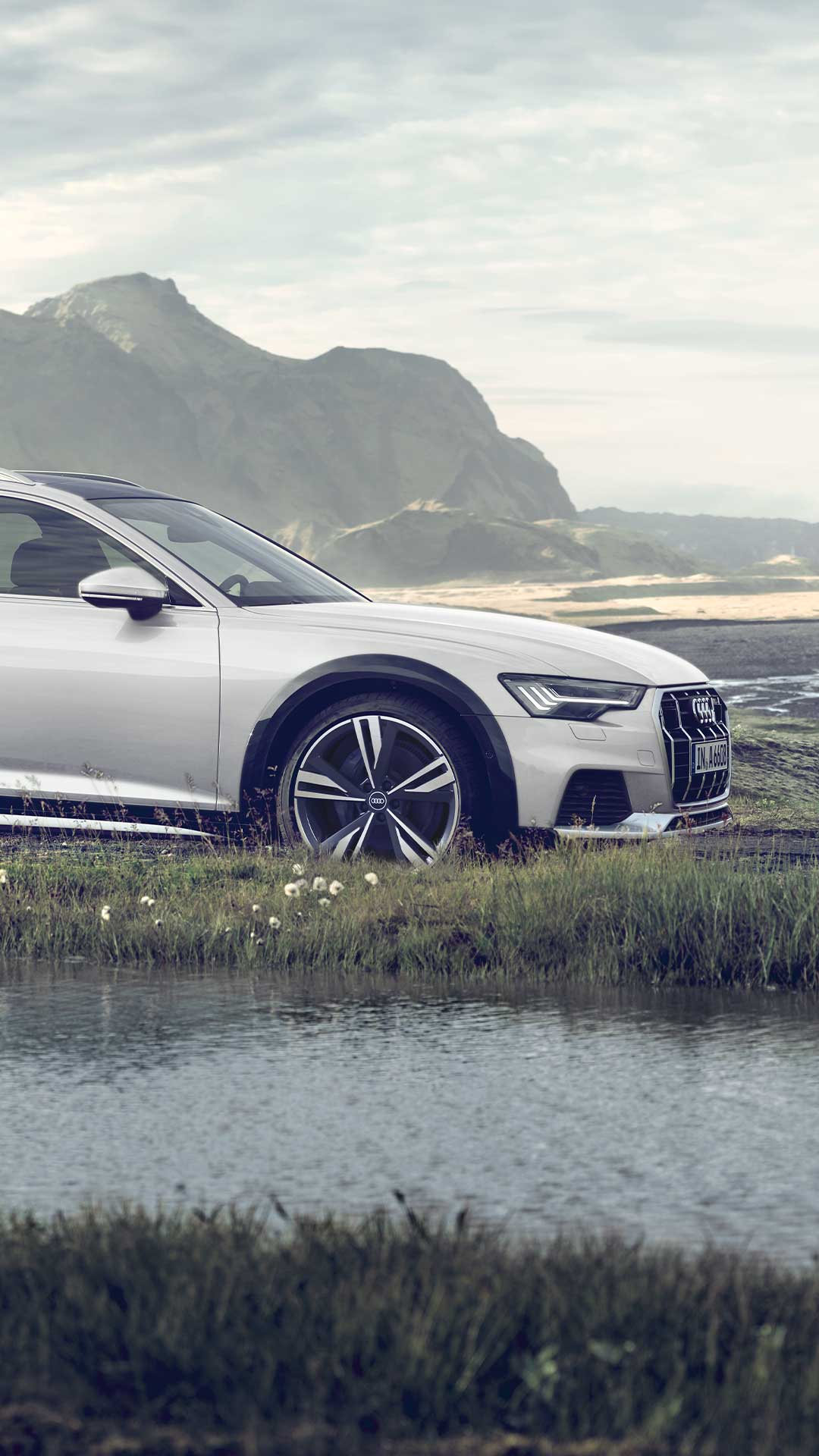 A6 allroad quattro rear view
