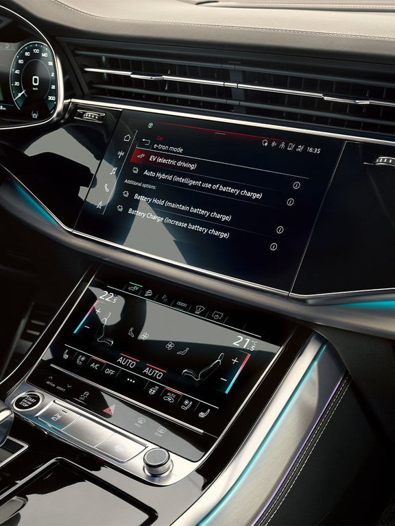 MMI-Display Audi A8 TFSI e