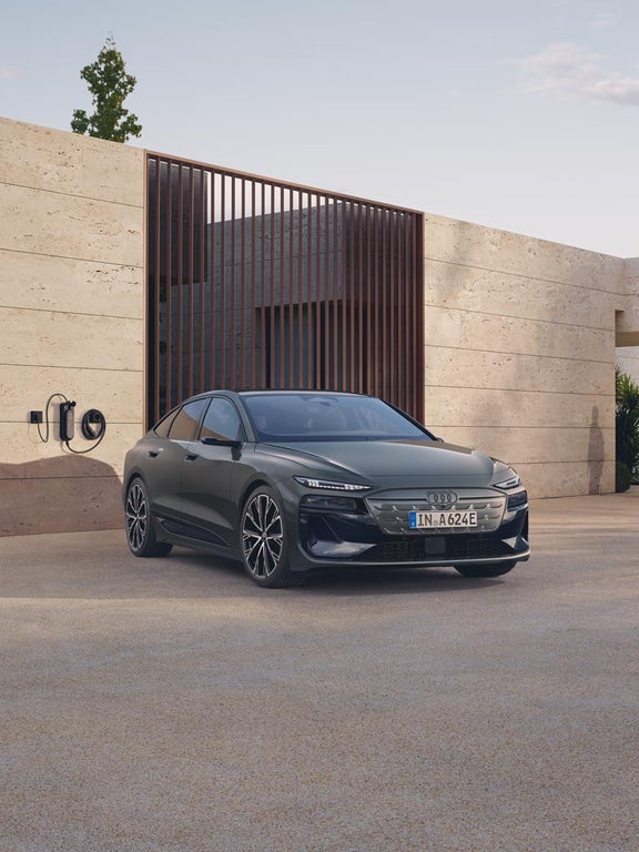 Audi A6 Sportback e-tron sideview front