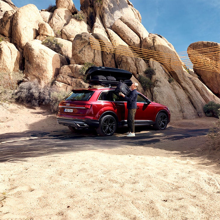 Foto de un Audi Q, un coche SUV todoterreno de Audi. 