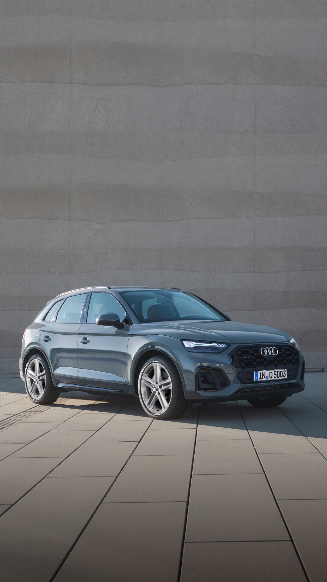 Frontale Seitenansicht Audi Q5