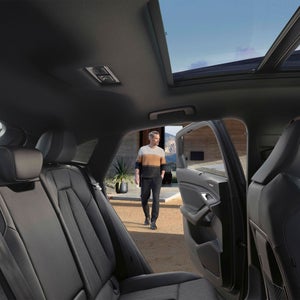Espacio interior de un Audi Sportback. 