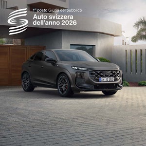 L’Audi Q3 Sportback è l’auto preferita dagli svizzeri