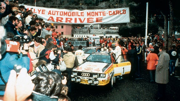 Foto de la historia de Motorsport de Audi.  
