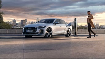 Foto de las medidas del Audi A5 e-hybrid. 