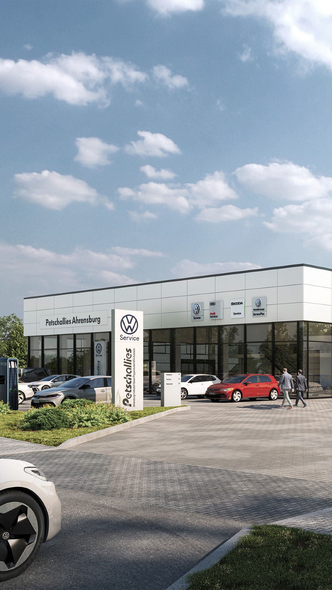 Außenansicht Petschallies Ahrensburg GmbH