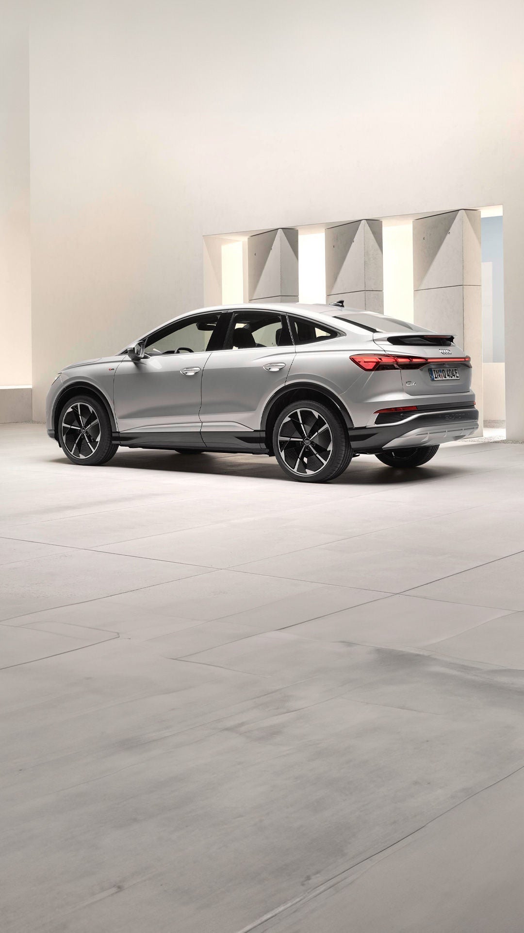 Foto del motor del Audi Q4 Sportback e-tron