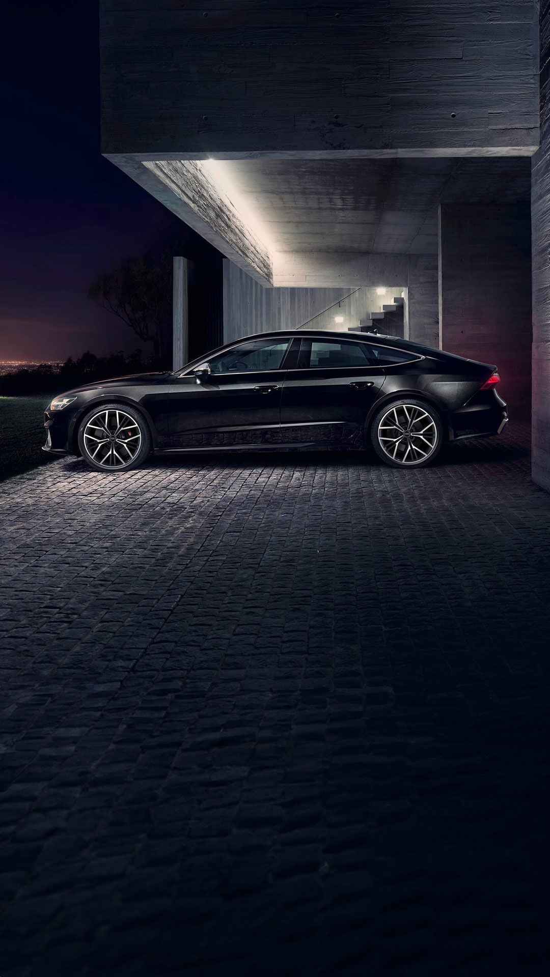 Foto del motor del Audi S7 Sportback