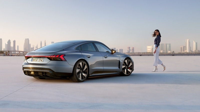The Audi e-tron GT quattro