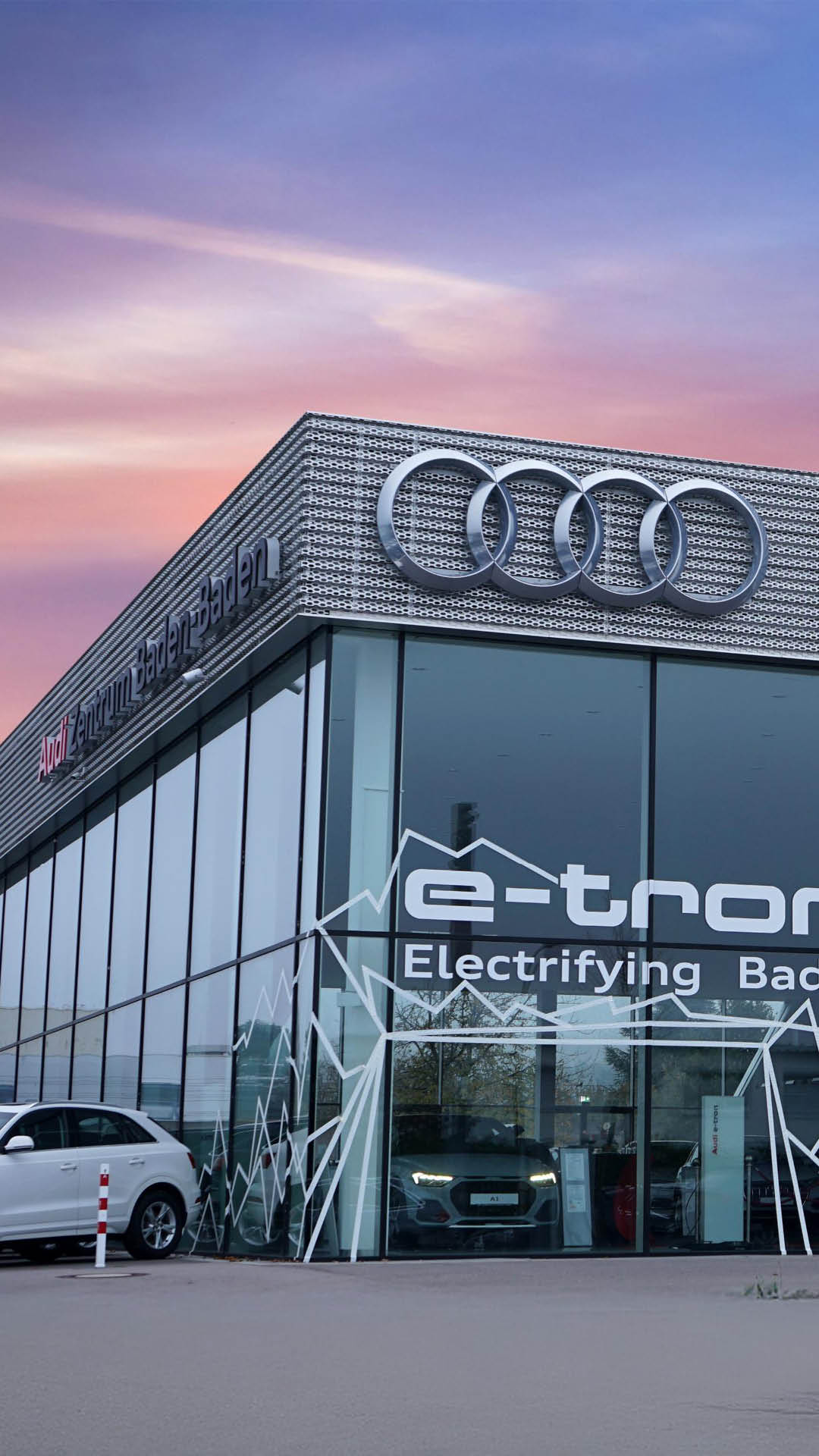 Außenansicht Audi Zentrum Baden-Baden