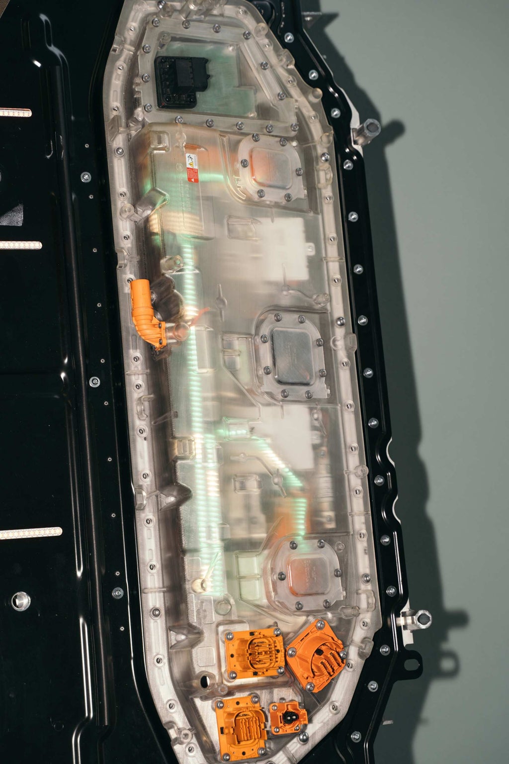 In der Elektrik ist das gesamte Batteriemanagement gebündelt.