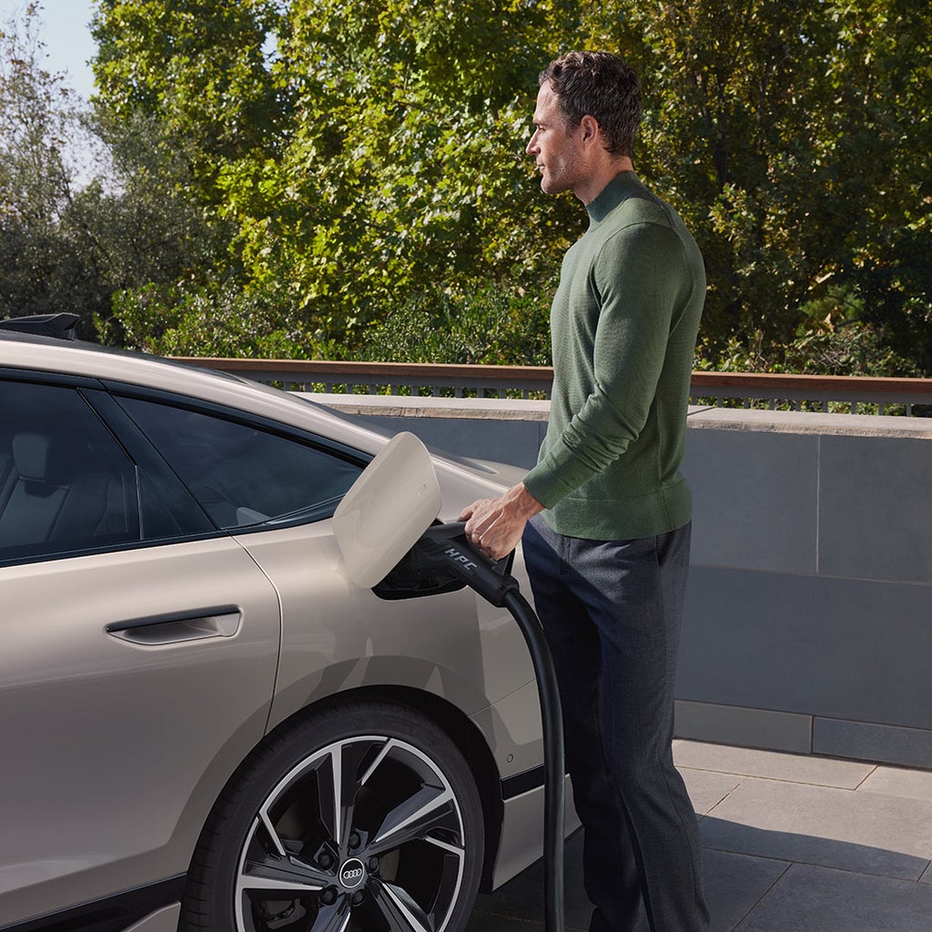 HPC stations Audi A6 Sportback e-tron performance