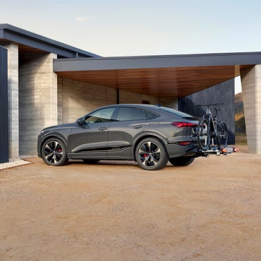 Foto de una bandeja para el maletero de Audi.