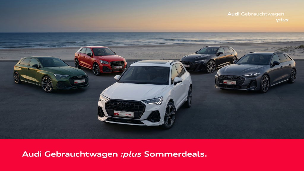 Audi Gebrauchtwagen plus Sommerdeals