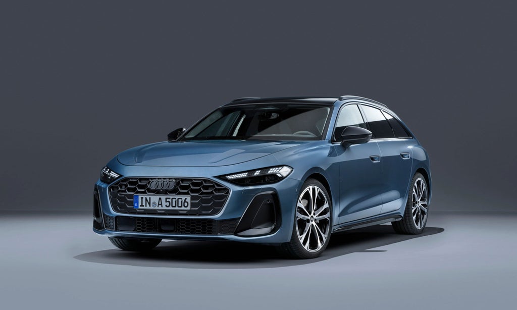 Front view of the Audi A5.