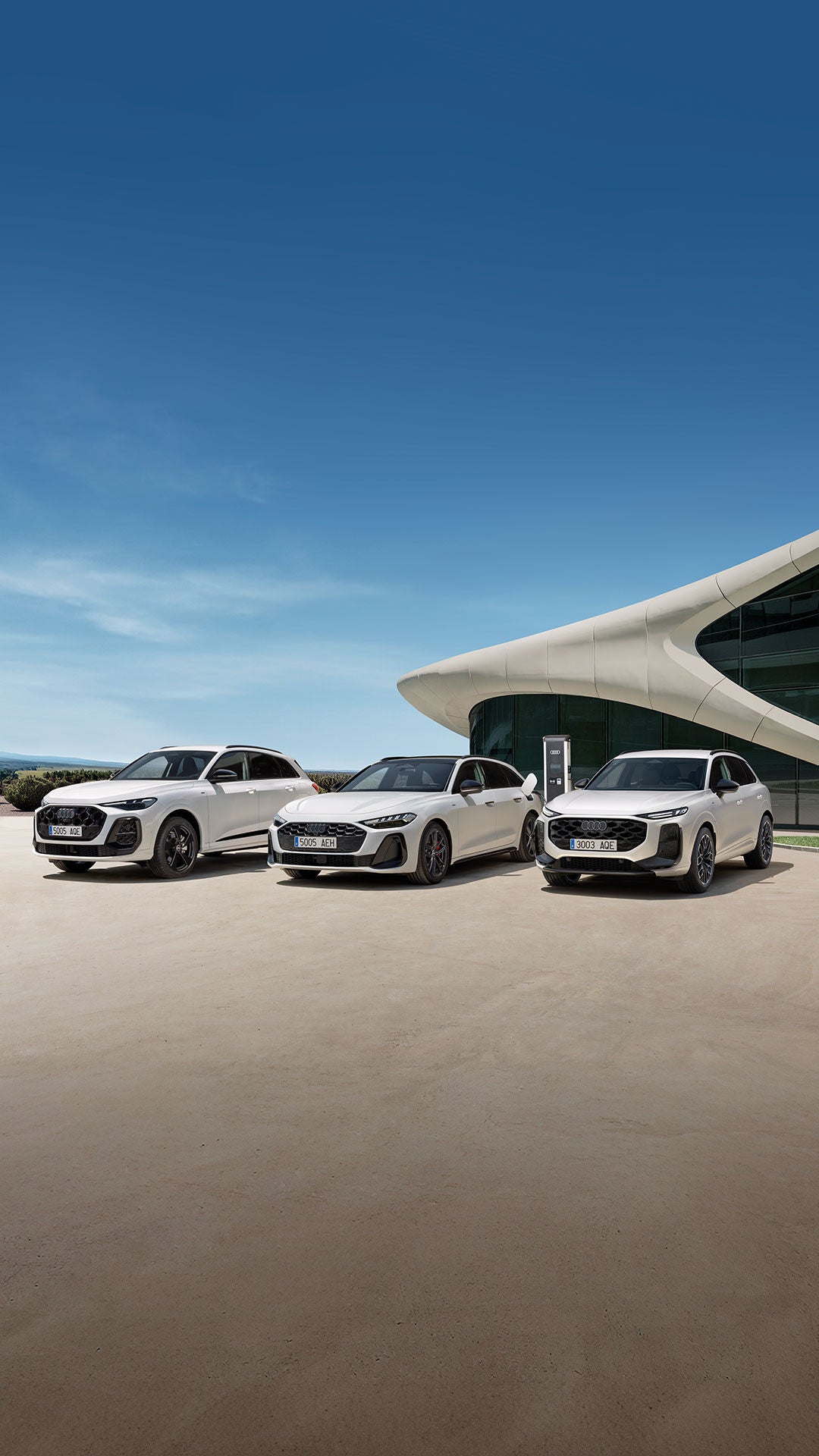 Foto de la nueva oferta de Audi híbrido enchufable.