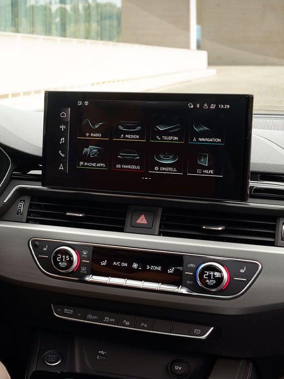 A5 Sportback Display in the interior