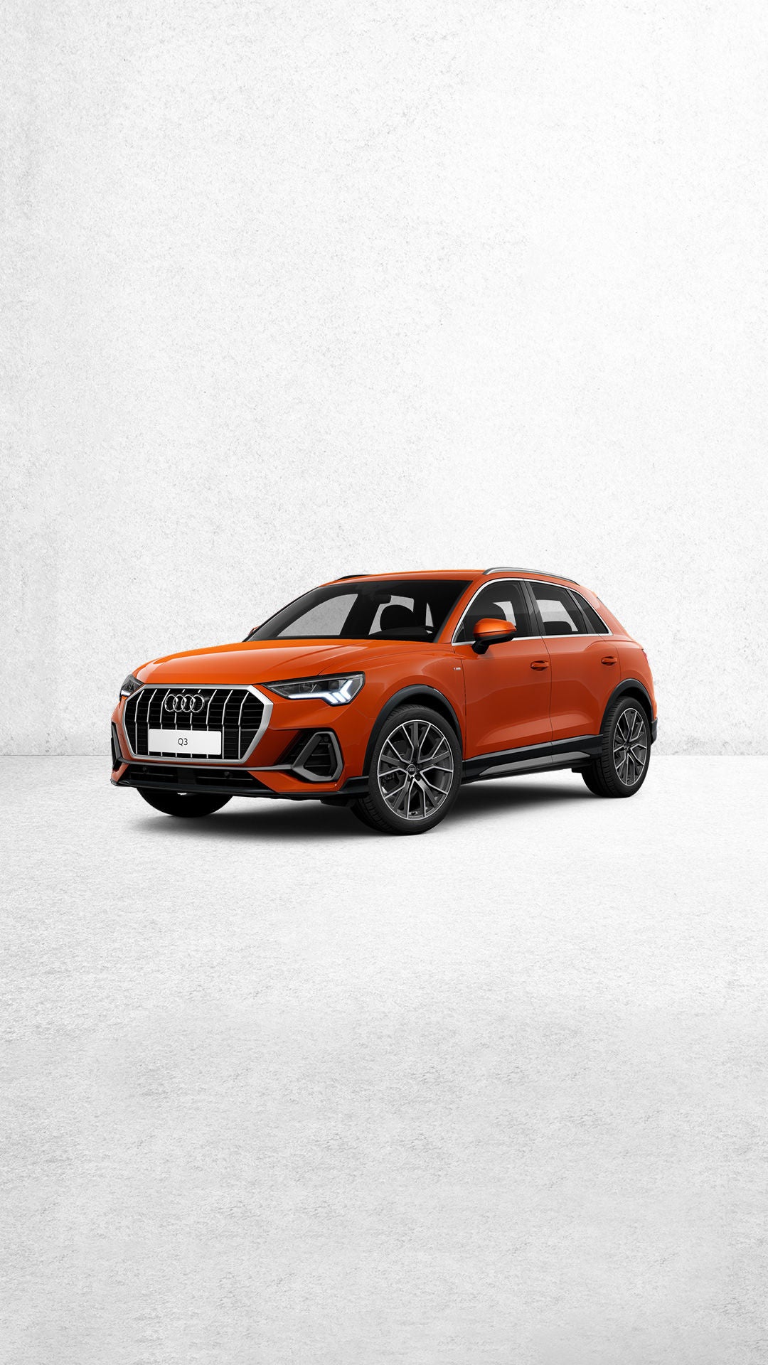 Foto de un Audi Q3 en stock y con entrega inmediata.
