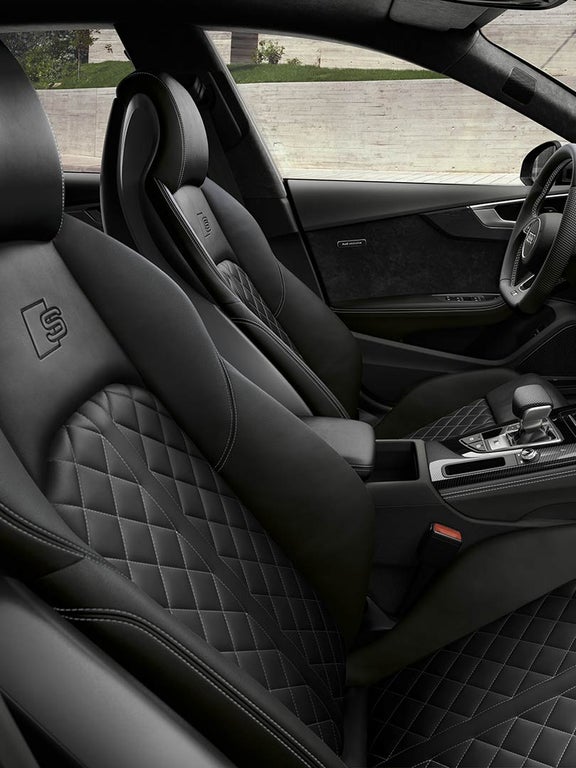 View of the cockpit Audi S5 Sportback