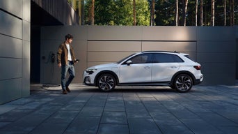Un Audi A3 Sportback e-hybrid. 