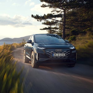 Un Audi Q4 SUV e-tron en oferta. 