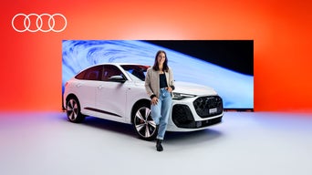 Wendy Holdener et l’Audi Q5 e-hybrid