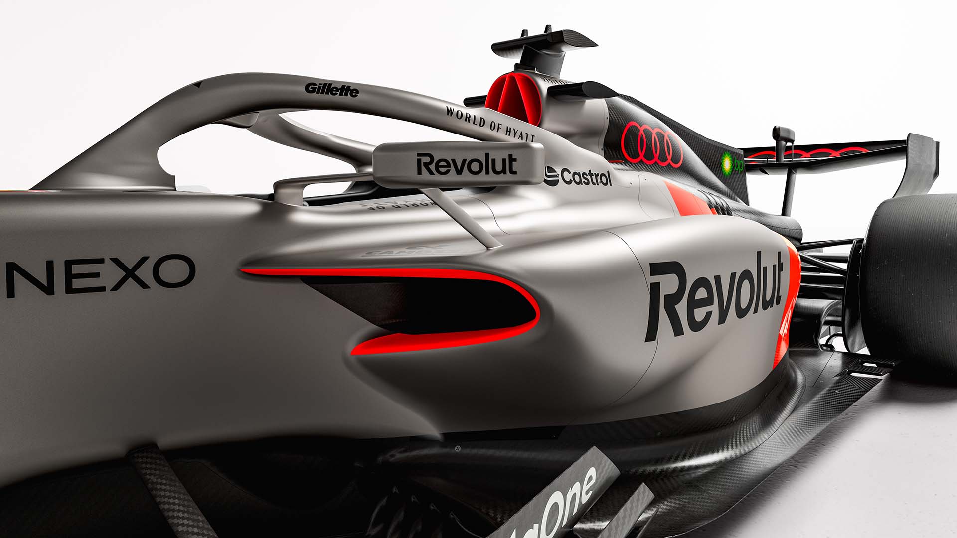 A picture showing the Audi R26.