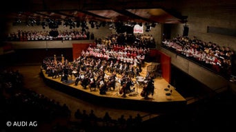 Orchestra auf Bühne