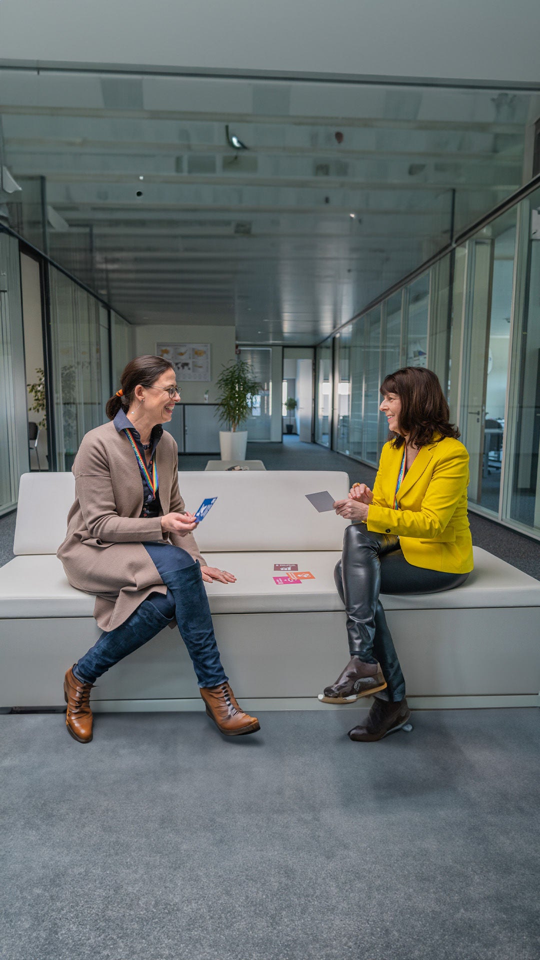 Annick Hernot et Sabine Martin