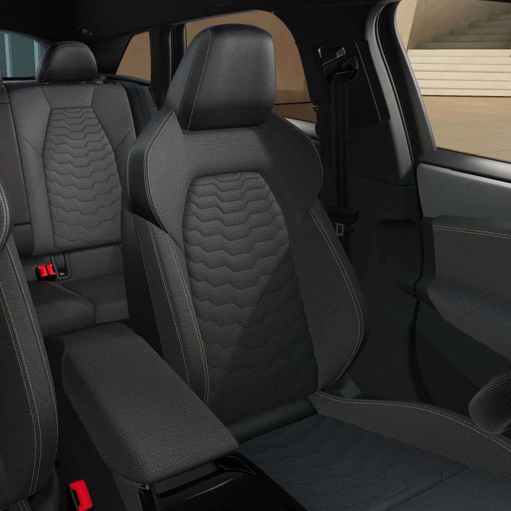 Seter i Audi A6 e-tron S line interiør