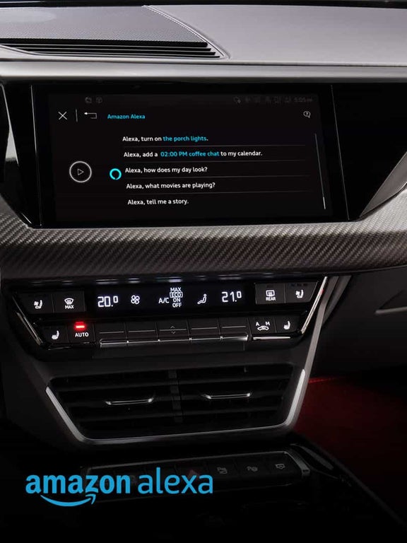 Amazon Alexa in the Audi RS e-tron GT