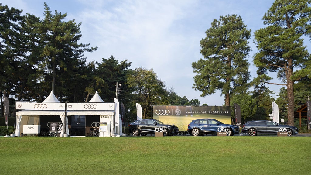 アウディのブランドブース