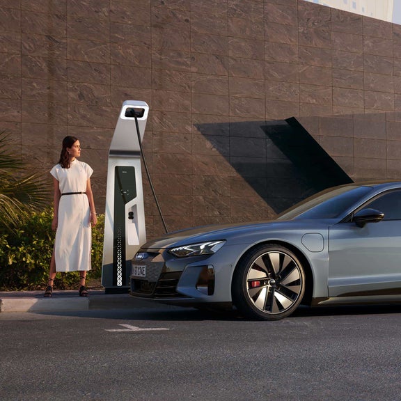 Charging situation Audi e-tron GT