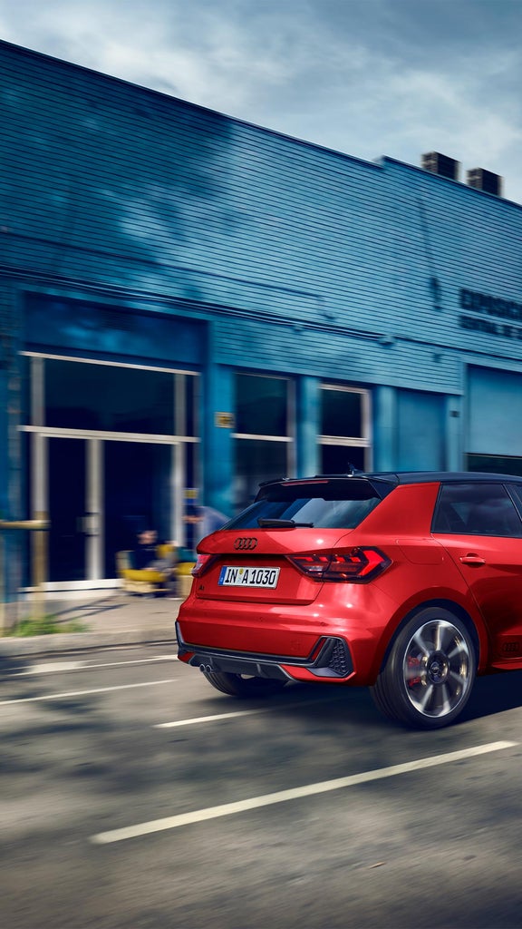 Audi A1 Sportback side view