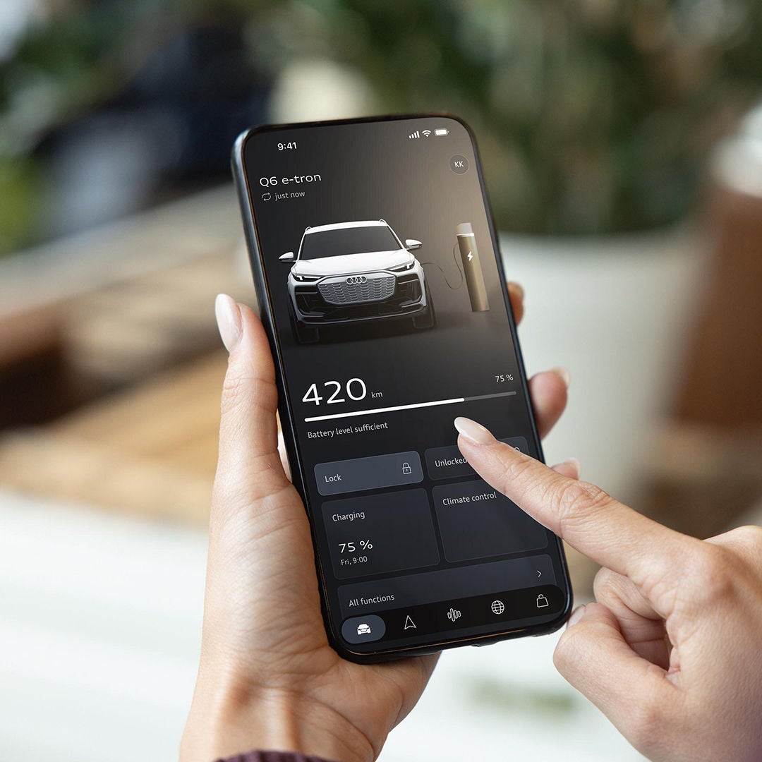 Foto del servicio myAudi.