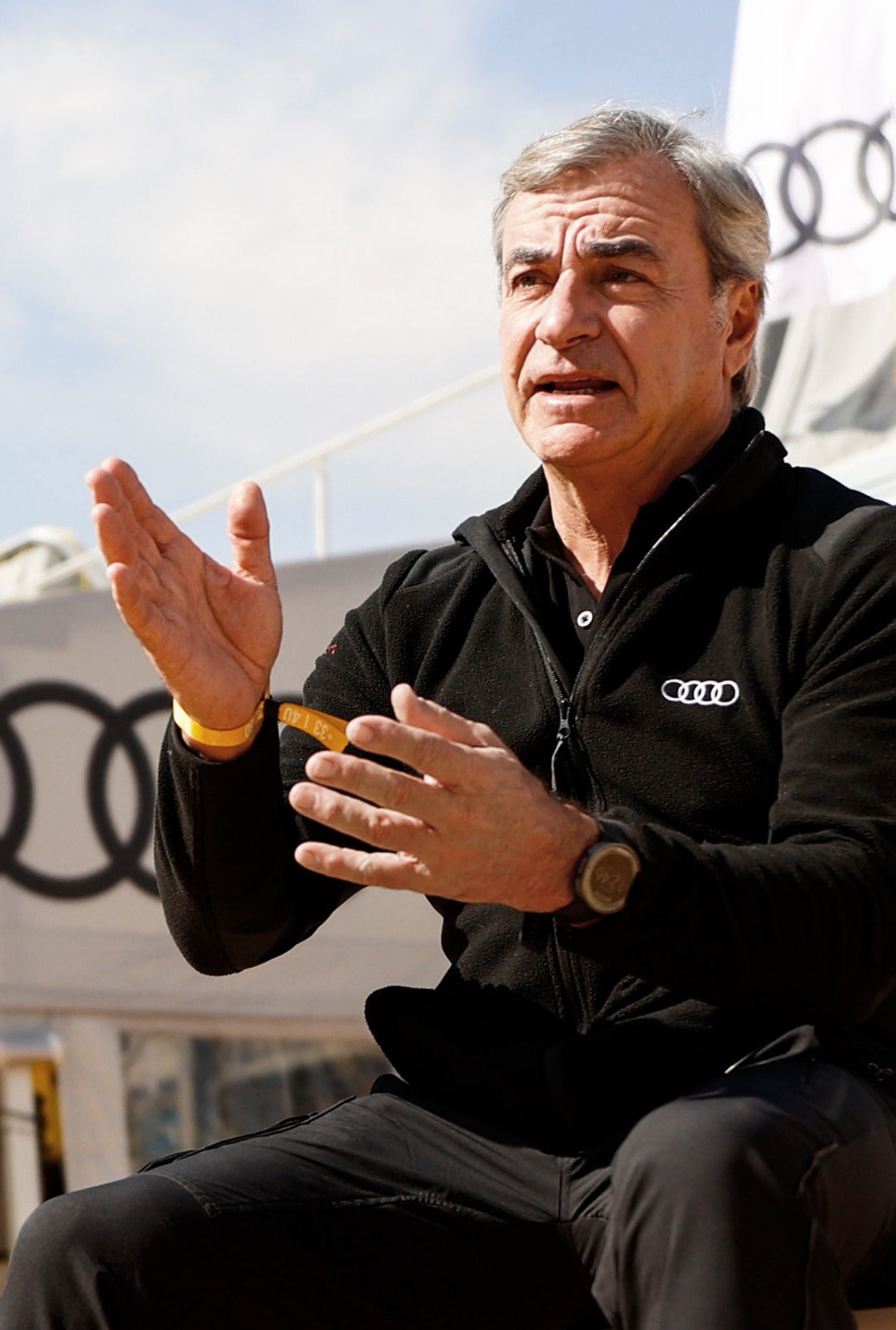 Carlos Sainz in a conversation 