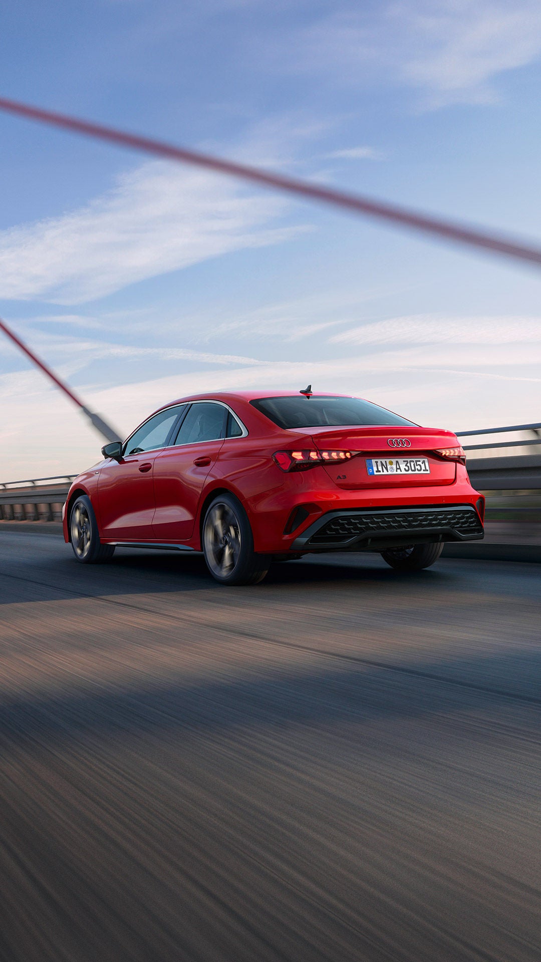 Audi A3 Sedan side view