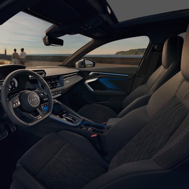 Interior of the Audi S3 Sedan