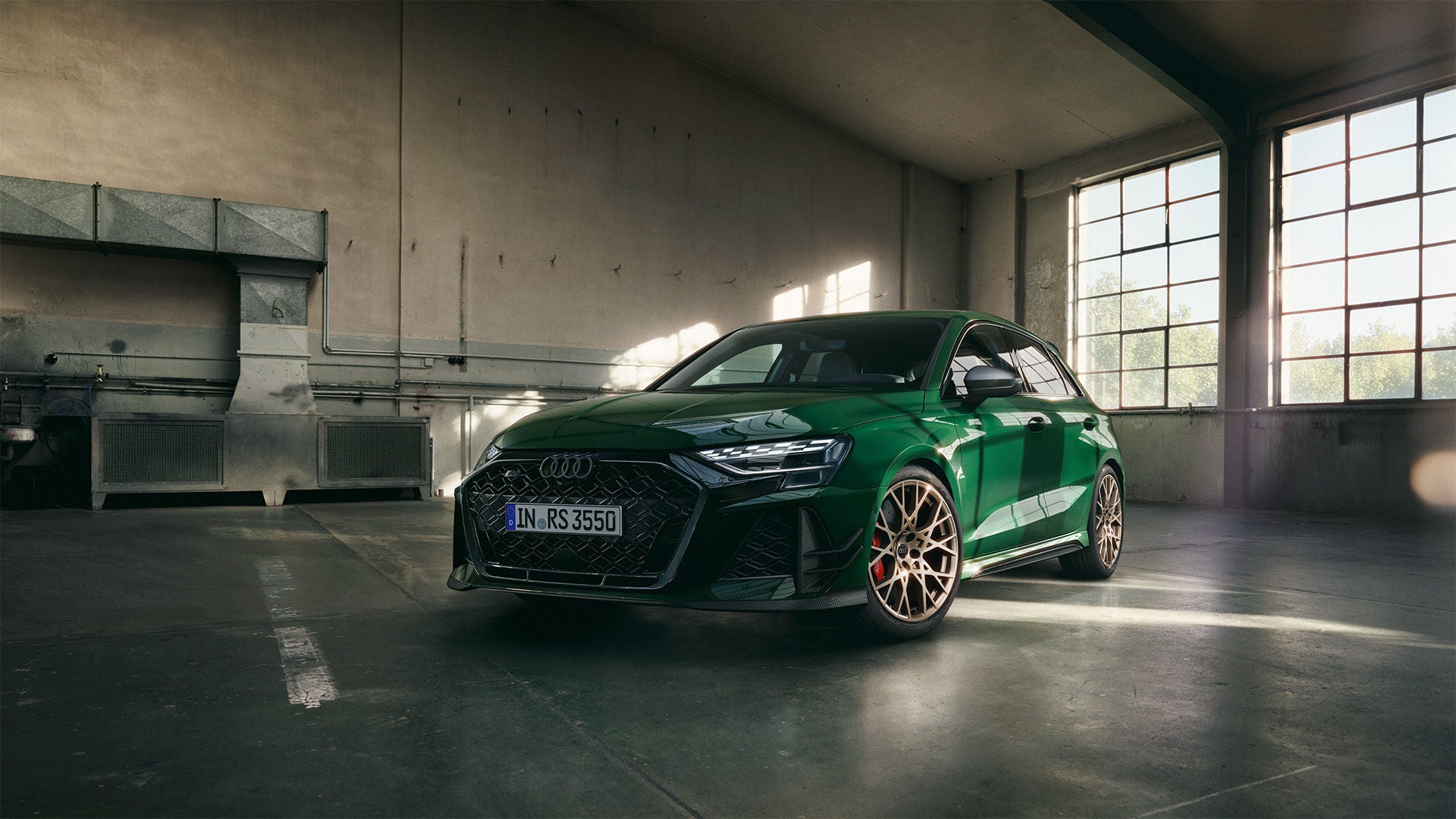Un Audi RS 3 Sportback competition limited. 