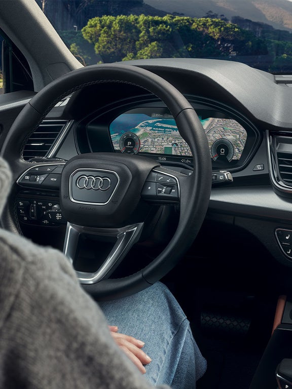Interior of the Audi Q5