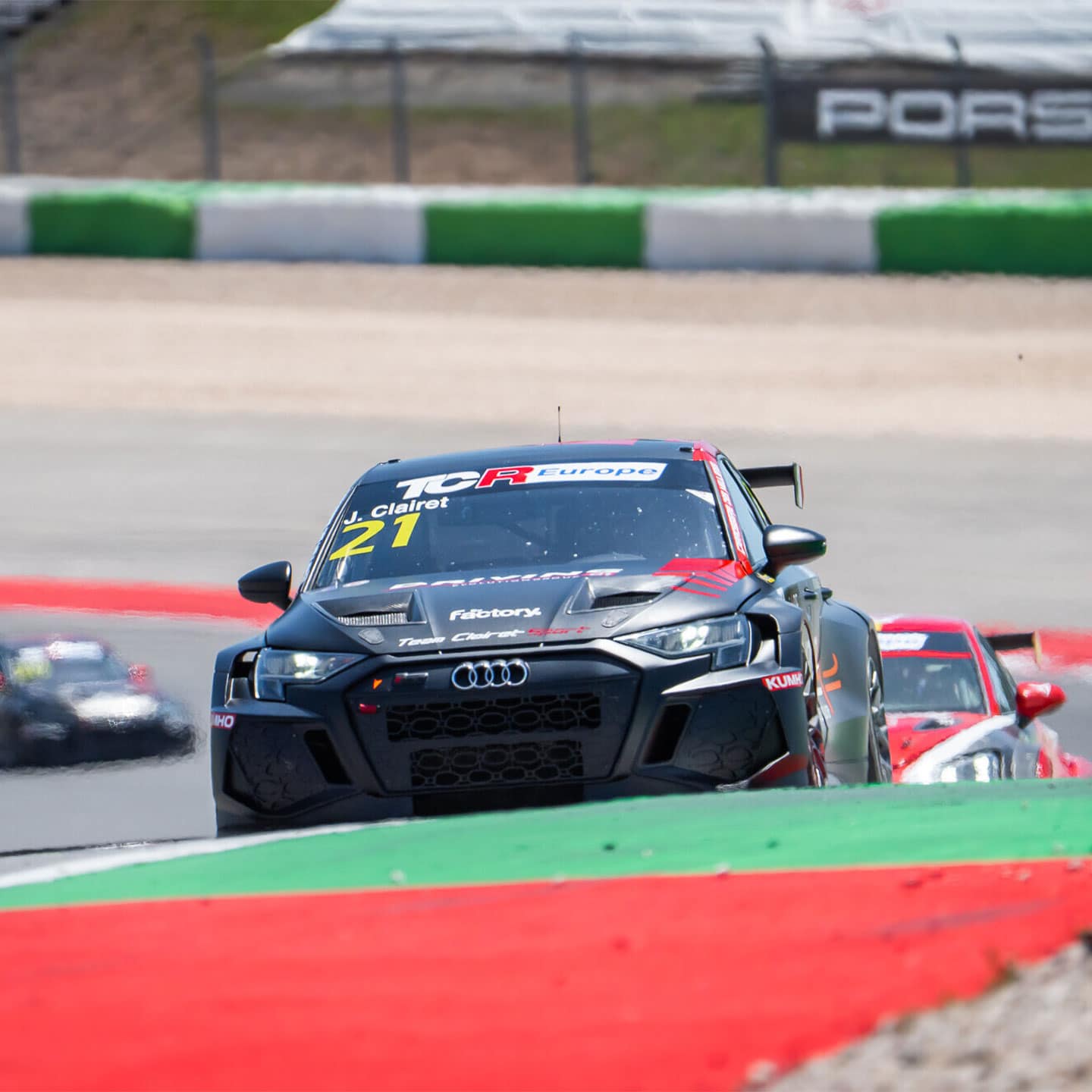 Buen comienzo para los equipos de clientes de Audi en TCR Europe 2025