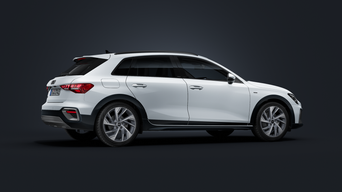 Een Audi A3 allstreet e-hybrid