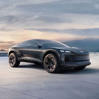 Audi activesphere concept sedd från sidan