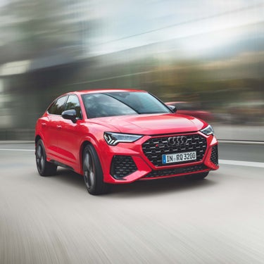 Audi RS Q3 Sportback dynamic front view