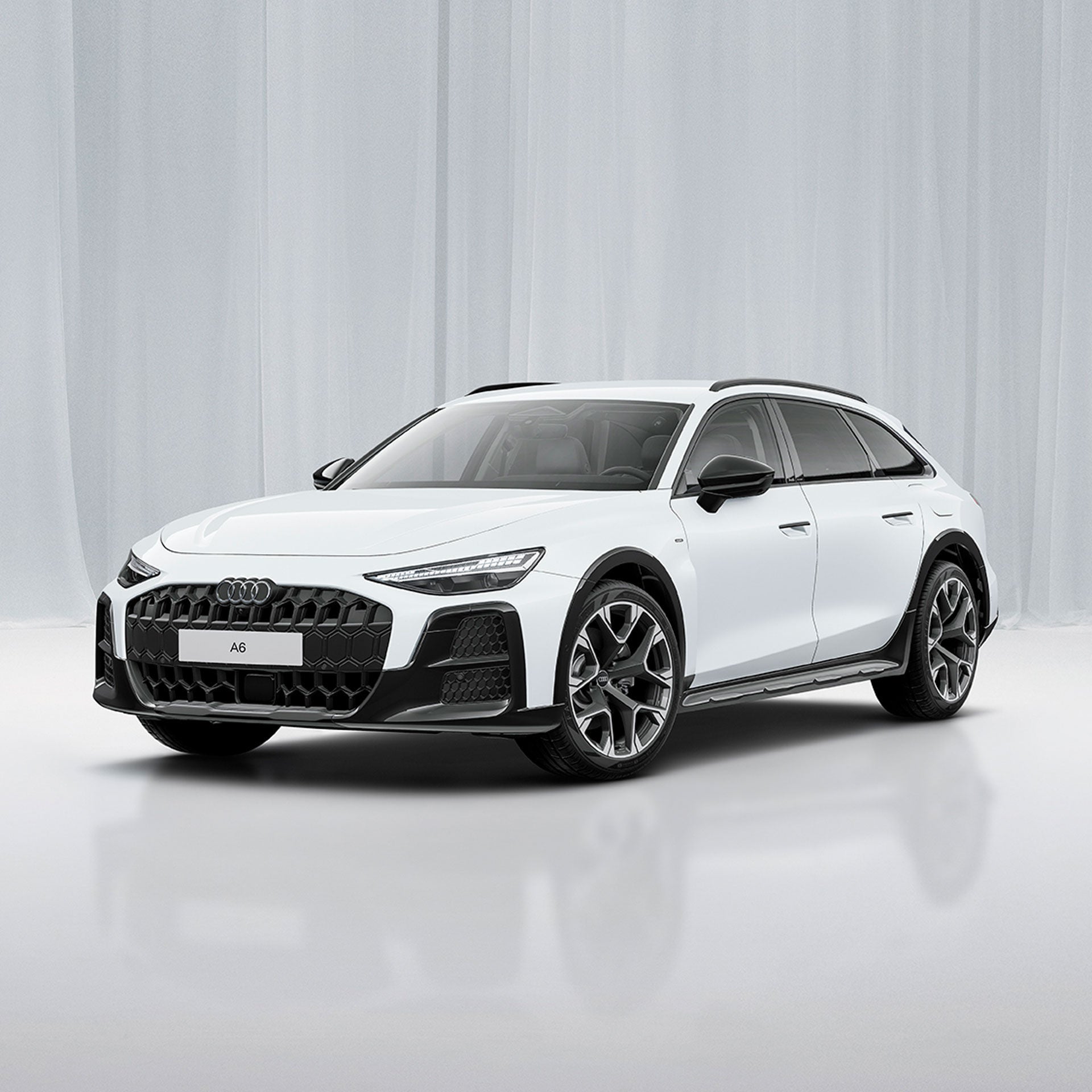 3/4 Ansicht eines Audi A6 allroad e-hybrid